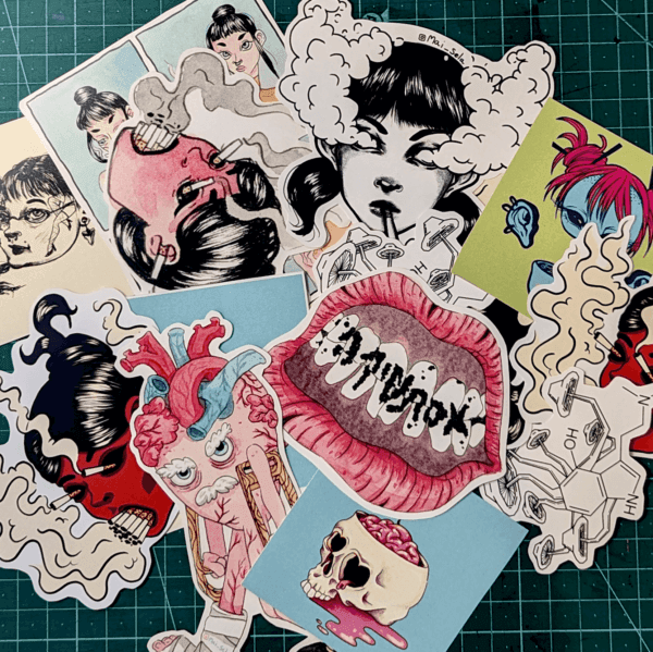 Bundle: 5 Stickers