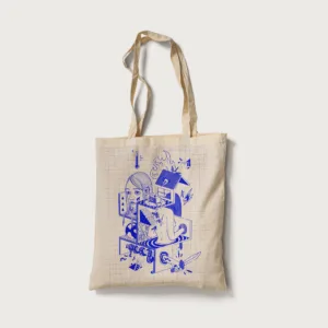 Spiral World Tote bag